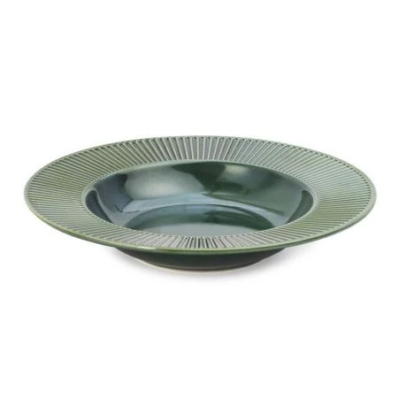 Тарелка глубокая 300мл 24см керамика EMERALD GREEN суповая TDP471 (12)
