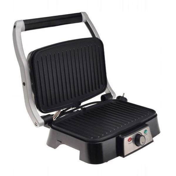 Гриль электрический контактный металл 1500Вт АП пластины 30,5*25,5*11см (4)