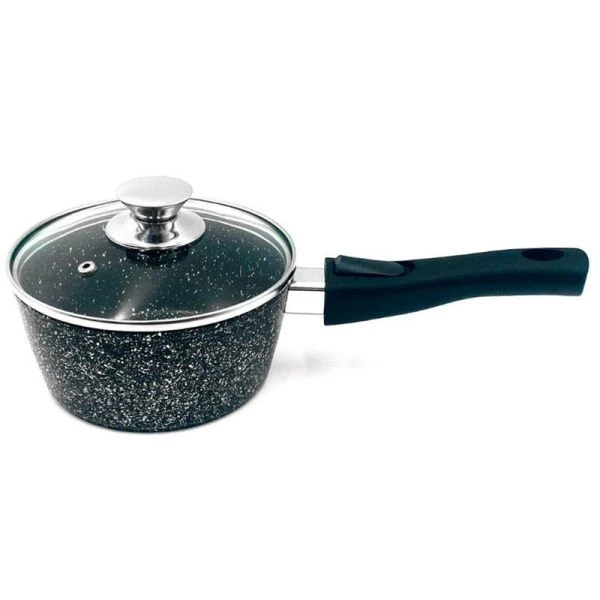 Ковш  1,2л алюминий АП ГРАНИТ ИНДУКЦИЯ M с крышкой и съемной ручкой soft touch R08S (4)