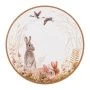 Тарелка мелкая 20,5см фарфор ОХОТА десертная (24)