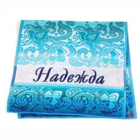 яяяПолотенце 50*100 махровое С107-ЮА 3787/19 Надежда
