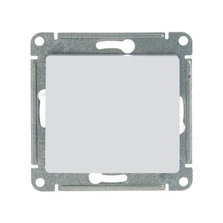 Переключатель 1-клавишный пластик 10АХ проходной ГЛОССА (скр.уст) механизм белый  GSL000161 (20/160)