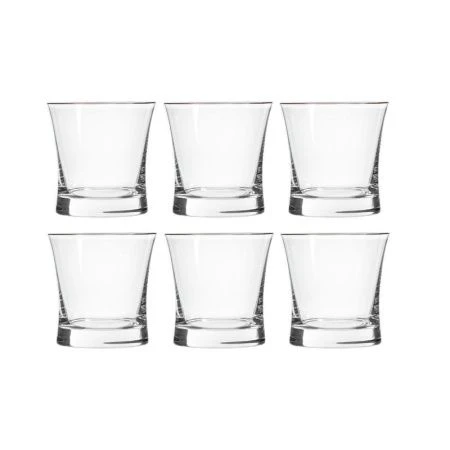 Стаканы для виски набор 6шт 280мл стекло ГРАЦИЯ