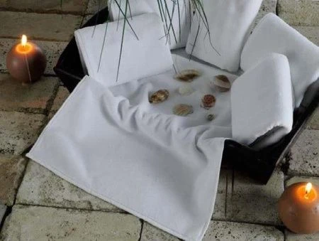 яяяПолотенце гостиничное 70*140 махровое белое Karna EPONJ яяяПолотенце гостиничное 70*140 махровое белое Karna EPONJ