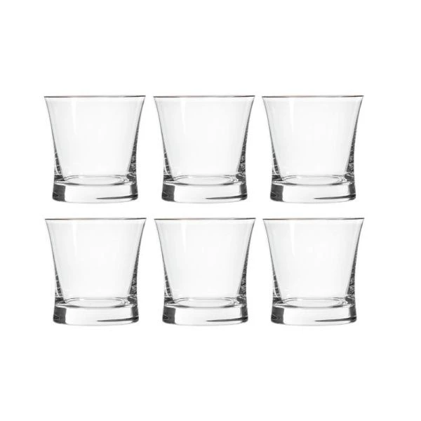 Стаканы для виски набор 6шт 280мл стекло ГРАЦИЯ