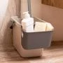 Контейнер навесной 2,1л пластик Smart (серый) (20)