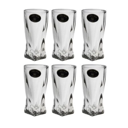 Стопки набор 6шт 50мл стекло КВАДРО высокие 99A44 (8) 08912