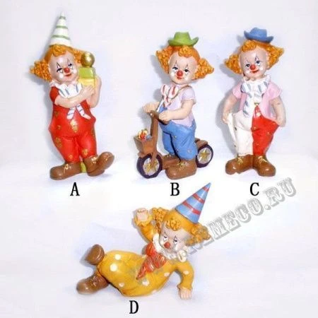 яяяФигурка Клоун, H9/H13/H15см, 4 в