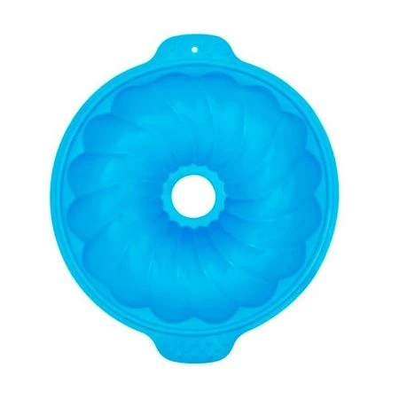 Форма для выпечки силикон 28*25*5см с ручками КЕКС № 2 КТ-S-303 (60)