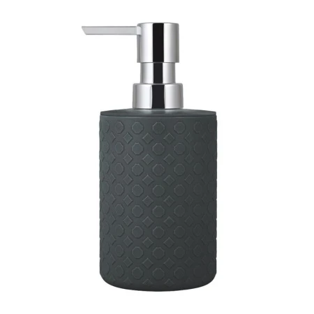 Дозатор для жидкого мыла 175мл 9*7,8*17см пластик BLACK (16)