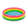 Бассейн детский круглый ПВХ Радуга с надувным дном 147*33см 275л, от 2 лет (6)