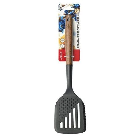 Лопатка кулинарная 33*8,7см нейлон/дерево Bancario BCR-03