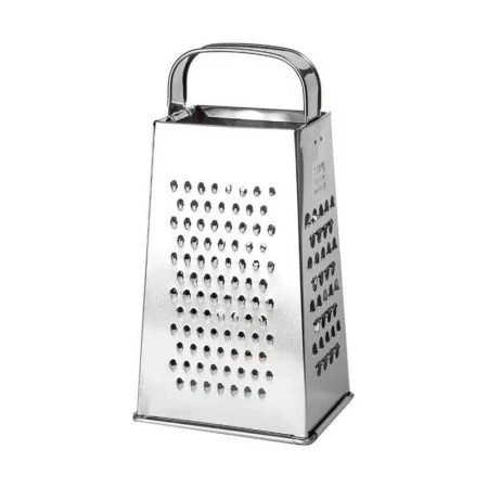 Терка 4 гранная 11*8,5*22см белая жесть К01.000.01 (60)