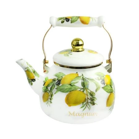 Чайник 2,8л эмаль ЛИМОН (12)