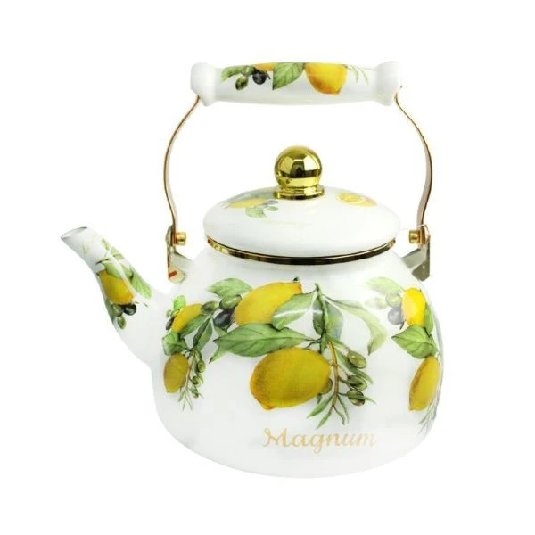 Чайник 2,8л эмаль ЛИМОН (12)