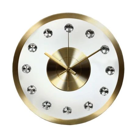 Часы настенные 30*4см металл золото EG7755EG (12)