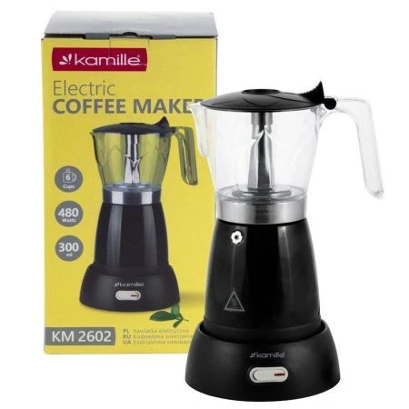 Кофеварка электрическая гейзерная 300мл