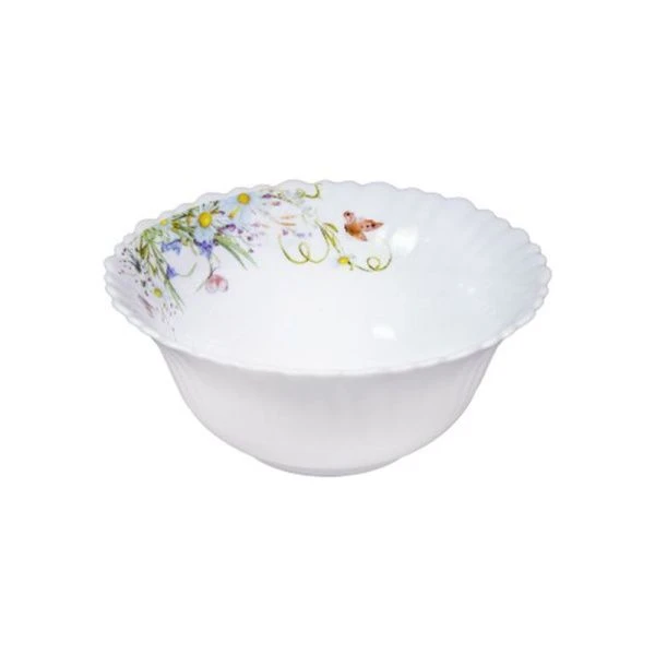 Салатник 550мл 15см стеклокерамика РОМАШКИ (72)