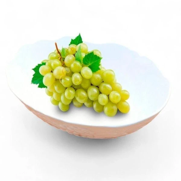 Блюдо овальное 1000мл 24,5*18*7см фарфор ВИНОГРАДНАЯ ЛОЗА глубокое