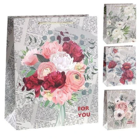 Пакет бумажный 26*32*12см 5117L (12/384)