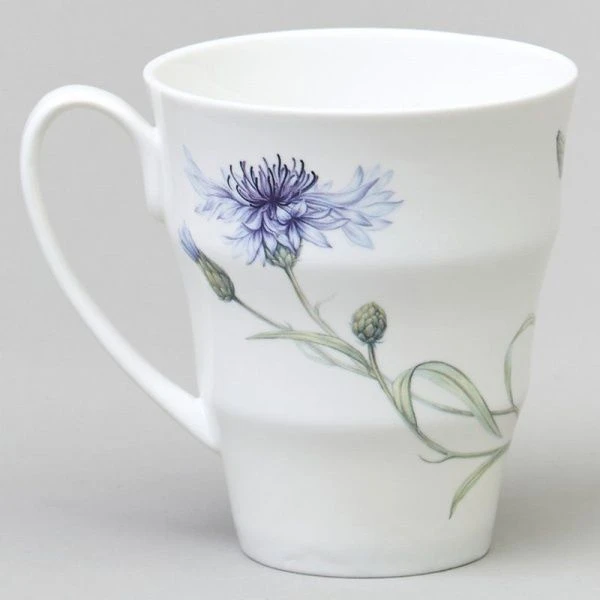 Кружка 350мл фарфор ВАСИЛЬКИ (36)