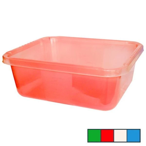 Таз 9л пластик прямоугольный (10) Таз 9л пластик прямоугольный (10)