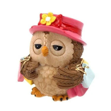 яяяФигурка Сова 9*8*10см (48)