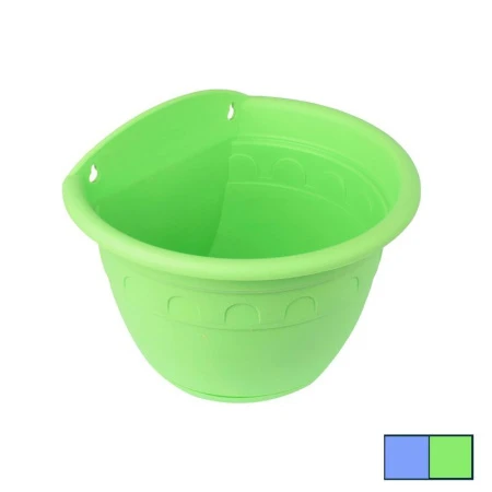 Кашпо настенное d20см пластик КОЛЫВАНЬ колор С112К (22)