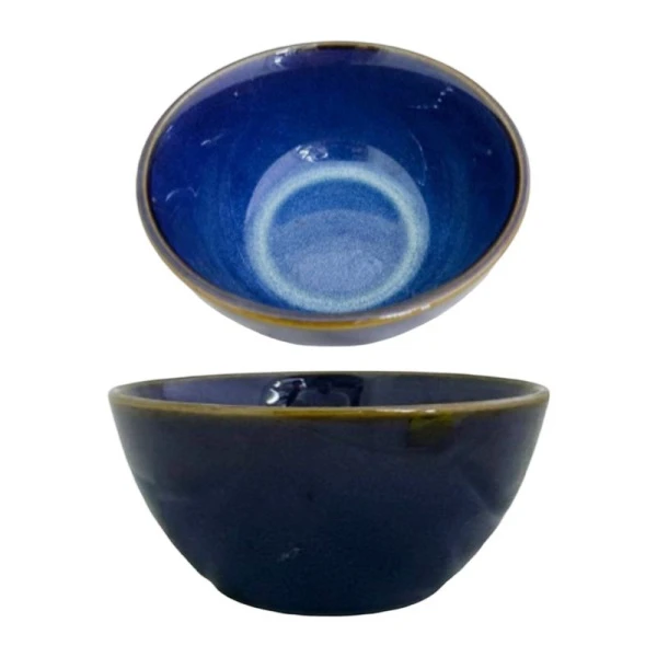 Салатник 7,5*15,5см керамика Fore me синяя дымка (36) JC-17268