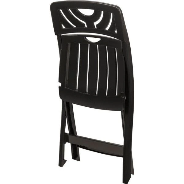 Стул складной 460*500*820мм пластик Decorona DeRiviera теплый орех (max нагр. 100кг) (18)