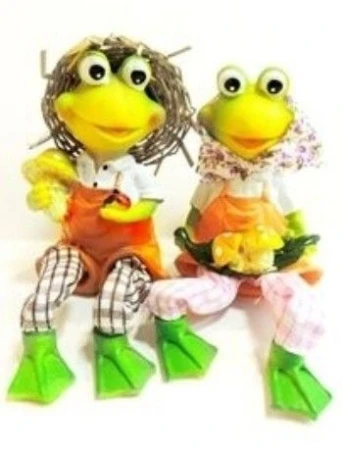 яяяФигурка Лягушки/грибочки №2 ноги тряпочки 15см К42-139 2000075650016,