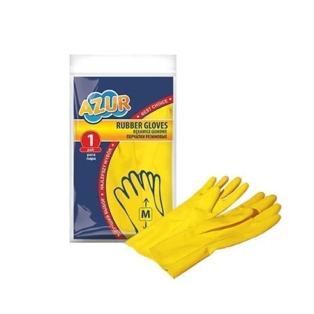 Перчатки резиновые р-р M (144) 9212