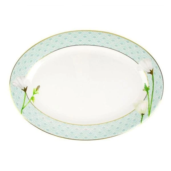 Блюдо 29,5*21*2,5см фарфор Sensuelle (6/12)