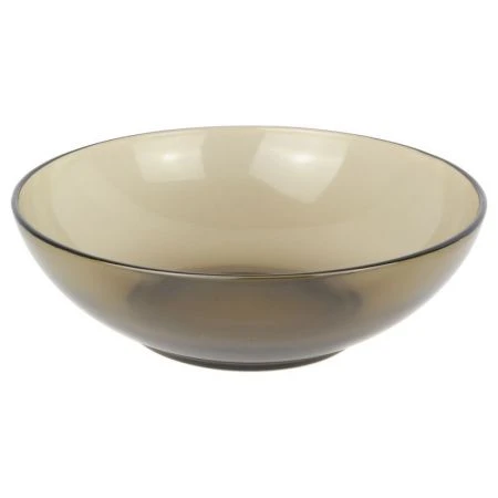 Салатник 850мл 20см стекло BASILICO дымка (6)