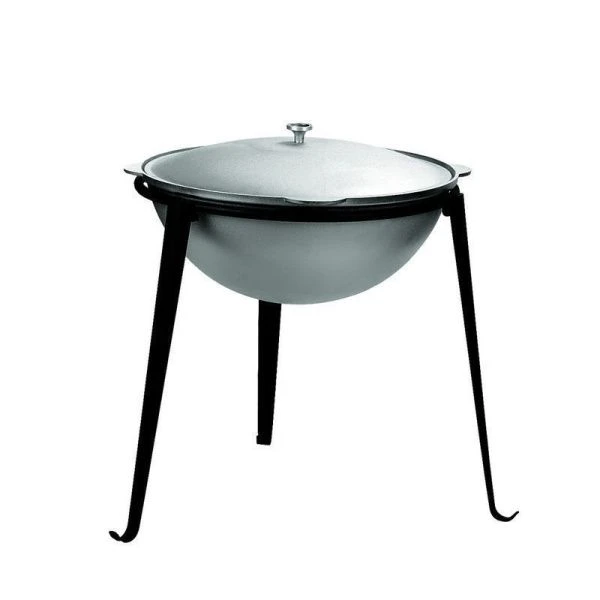 Тренога №7 для казана 28л 580*580*140мм нерж.сталь (складные ножки, труба 14мм, толщ. 2мм) (4)