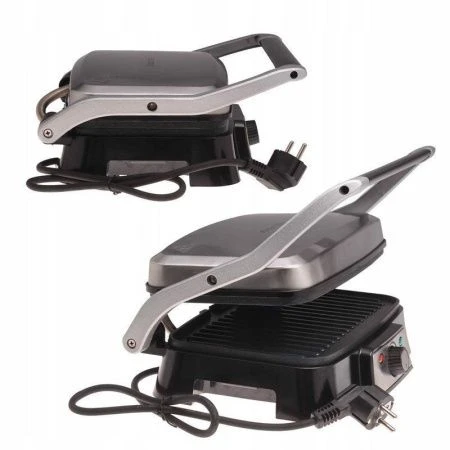 Гриль электрический контактный металл 1500Вт АП пластины 30,5*25,5*11см (4)