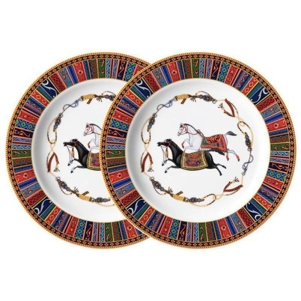 Тарелки мелкие набор 2шт 20см фарфор Passage десертные (24)