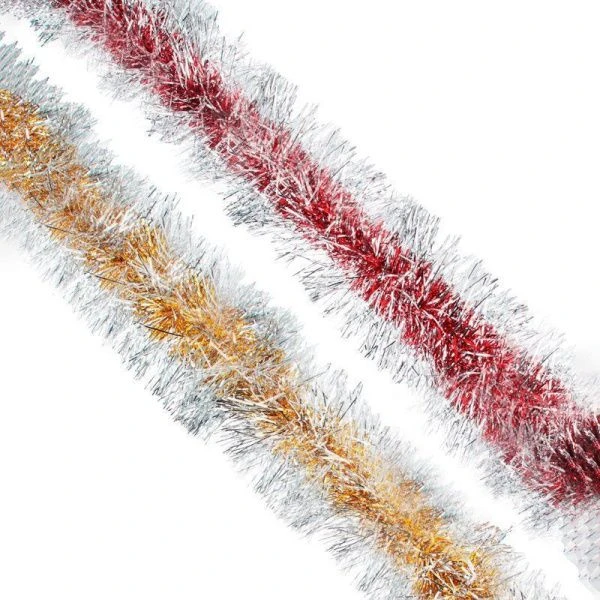 Мишура 200x12см из фольги 2 вида СНОУ БУМ