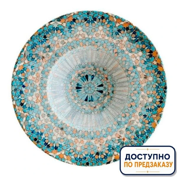 Тарелка глубокая 270мл 24см фарфор МОЗАИК S-MT-LUCMZBNC24CK (12)