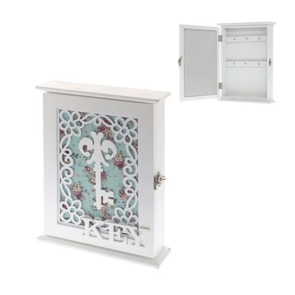 Ключница 22*6*30см дерево/металл (32)