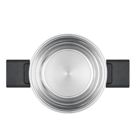 Кастрюля 3,2л h11,5см нерж.сталь ANSER со стекл.крышкой 20см (6)