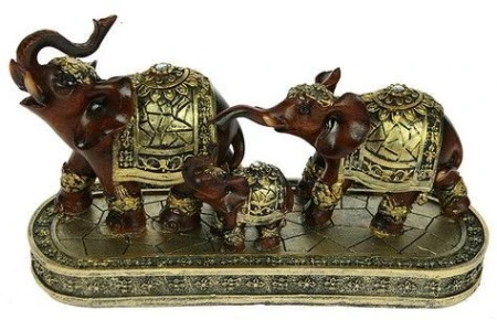 яяяФигурка Слоны 20*8*11см (24)