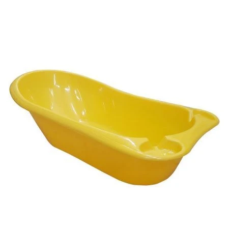 Ванночка детская 60л 89*46,5*27см пластик желтая/желтый перламутр (1)