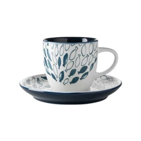 Чайный набор 2пр керамика BILLIBARRI AEGEAN SEA на 1 персону 250мл (6)