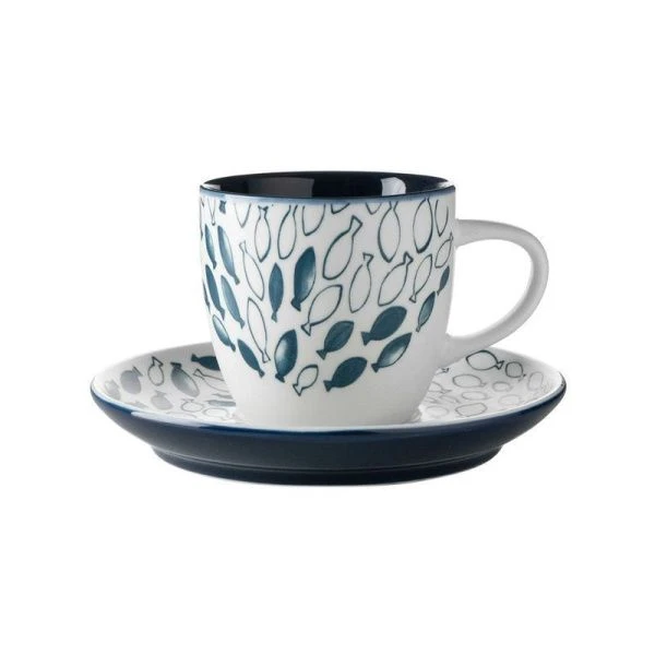 Чайный набор 2пр керамика BILLIBARRI AEGEAN SEA на 1 персону 250мл (6)