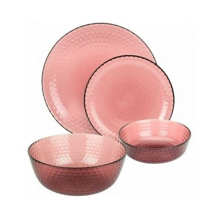 Столовый набор 19пр стекло ИДИЛЛИЯ ЛИЛАК (1)