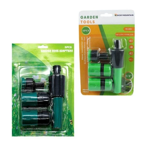 Набор для полива (распылитель, коннектор 3/4", коннектор с Аквастоп 3/4", адаптер 1/2"-3/4") (100)