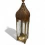 Фонарь 60*13,5*13,5см металл Восточный Лейтмотив золотистый