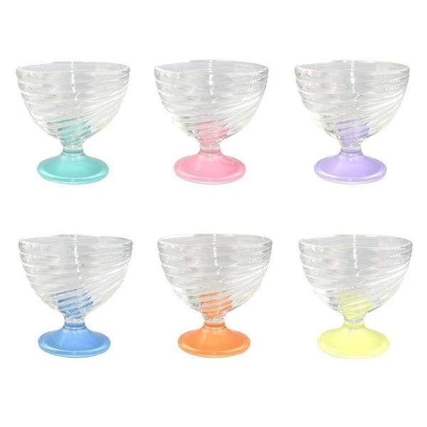 Креманка 300мл 10,3см стекло БРИЗ 03с1093 ЛАК МИКС NEW (12)