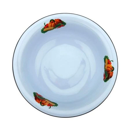 Таз 20л эмаль титановый рябчик 20-3028/4 (3)